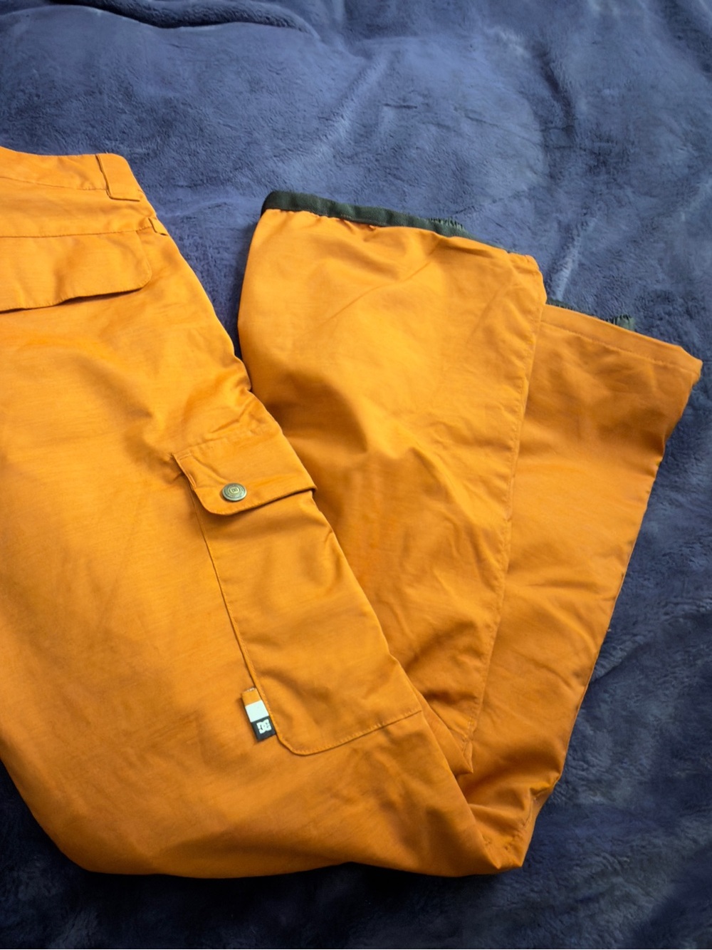 DC Shoes DC Banshee Snowboard Pants Men's Orange/ gold ,mustard color